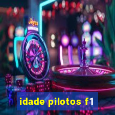 idade pilotos f1